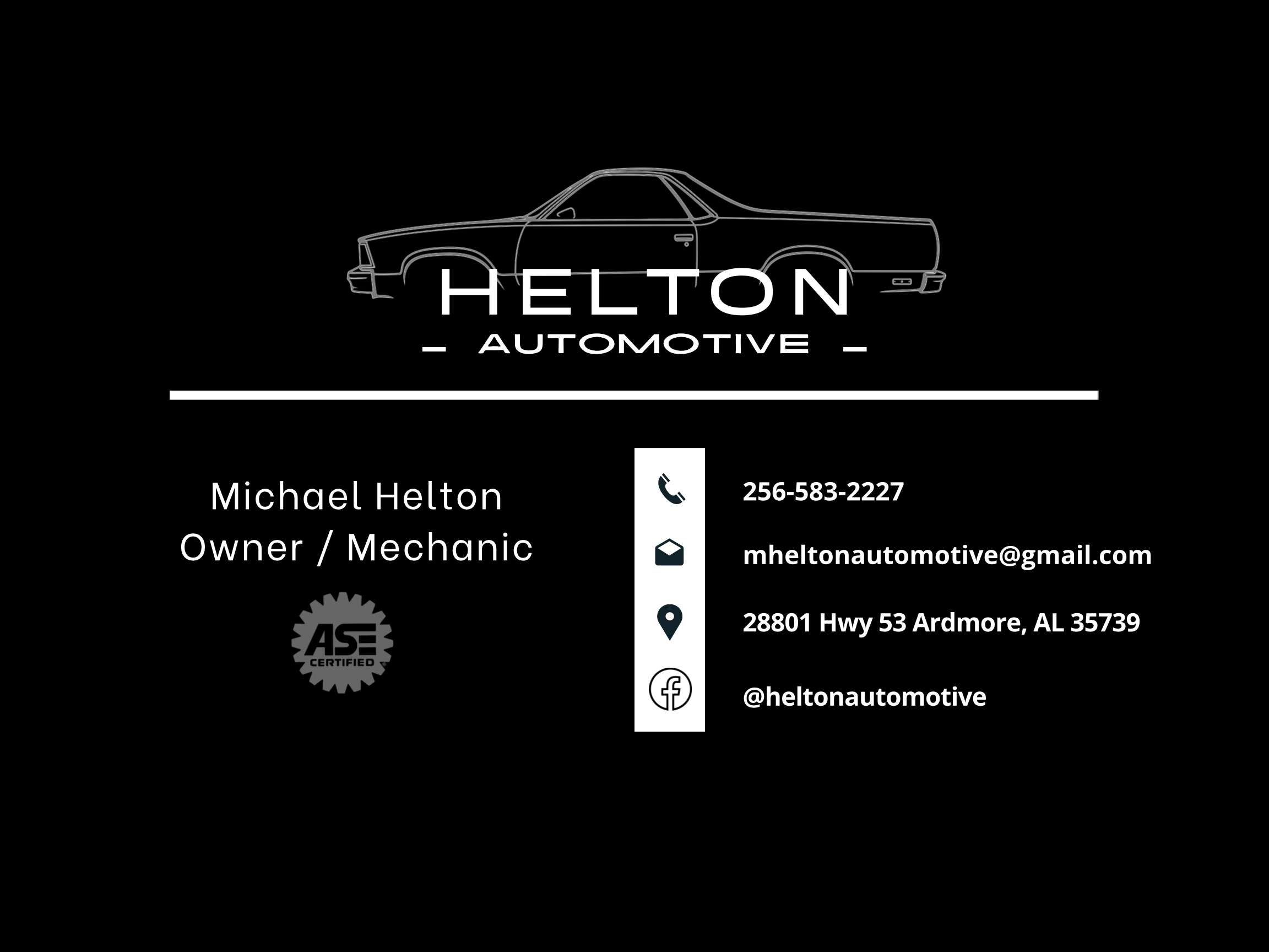 At Helton Automotive we specialize in all general repairs from brake jobs to engine and transmission repairs on all makes and models